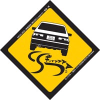 「86交通標識ステッカー」