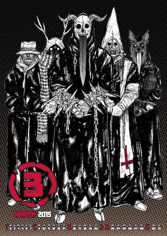 「ドロヘドロ カレンダー 2015」より。