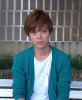 鬼切役の加藤真央。