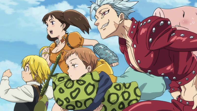 アニメ「七つの大罪」場面カット (c)鈴木央・講談社 / 「七つの大罪」製作委員会・MBS