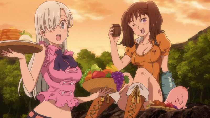 アニメ「七つの大罪」場面カット (c)鈴木央・講談社 / 「七つの大罪」製作委員会・MBS