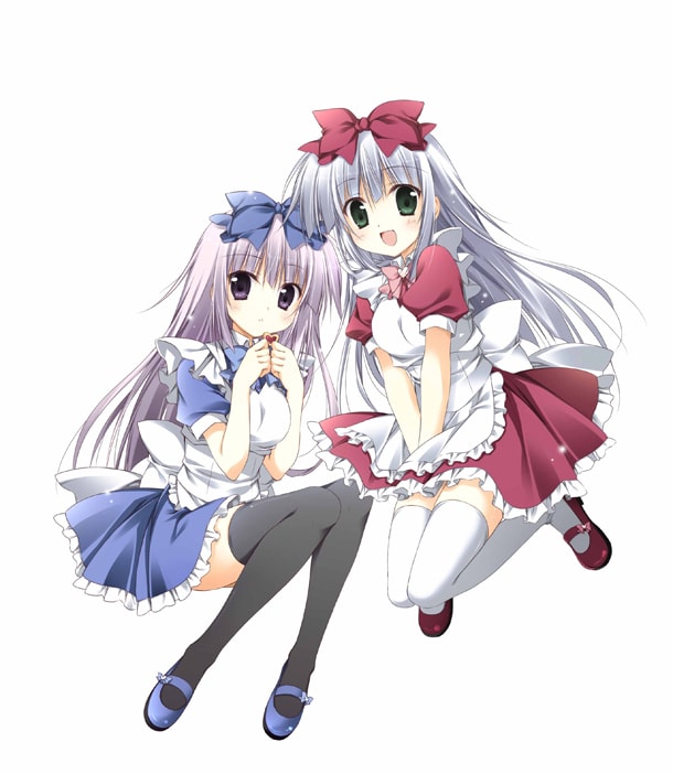 梱枝りこ「ありすorありす～シスコン兄さんと双子の妹～」のカラーイラスト。