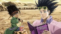 「ジョジョの奇妙な冒険 スターダストクルセイダース」エジプト編のPVより。(c)荒木飛呂彦＆LUCKY LAND COMMUNICATIONS/集英社・ジョジョの奇妙な冒険SC製作委員会