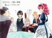 カフェのため描き下ろされたイラスト。（画像はイメージ）