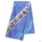 「わんころべえ マフラー」ブルー