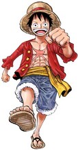 「ONE PIECE」よりモンキー・D・ルフィのカット。(c)尾田栄一郎／集英社