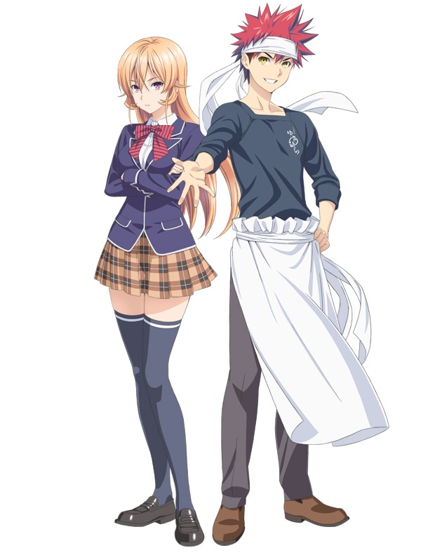 アニメ「食戟のソーマ」キービジュアル第1弾 (c)附田祐斗・佐伯俊／集英社・遠月学園動画研究会