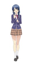 田所恵のビジュアル。(c)附田祐斗・佐伯俊／集英社・遠月学園動画研究会