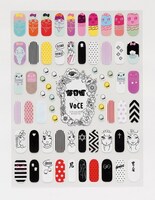 VOCE2月号付録のネイルシール。