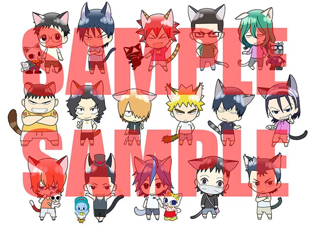 「弱虫ペダルGRANDE ROAD in ナンジャタウン」用イラスト (c)渡辺航(週刊少年チャンピオン)／弱虫ペダルGR製作委員会