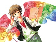 ひらかわあやによる新連載「天使とアクト!!」のカット。