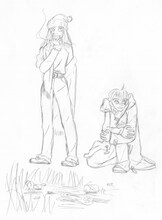 「リバーズ・エッジ」カバー原画 (c)岡崎京子/宝島社