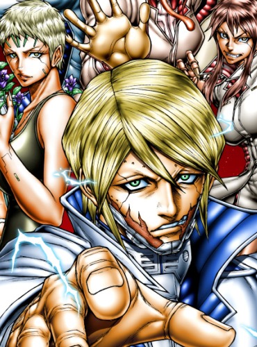 橘賢一描き下ろしイラストの一部。(c)貴家悠・橘賢一／集英社