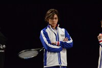 手塚国光役の財木琢磨。