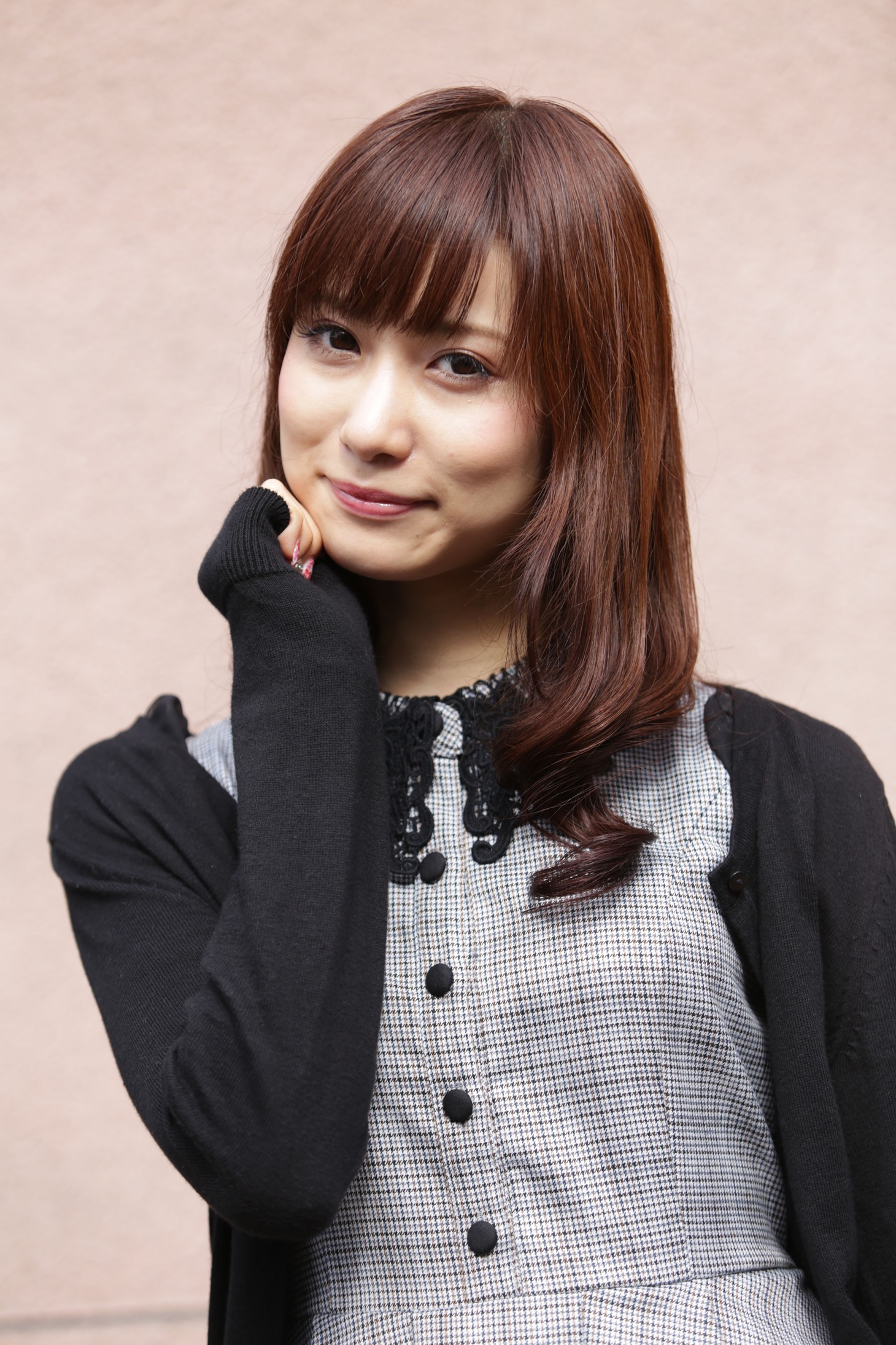優花役の菊地優里。
