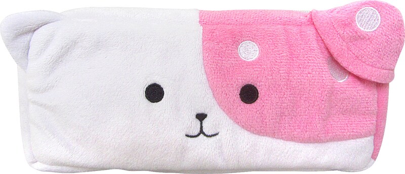 「きのこいぬ ぬいぐるみペンケース」。