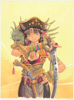 「3×3EYES 幻獣の森の遭難者」カット