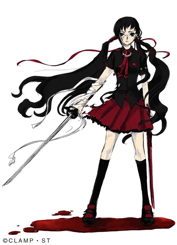 「BLOOD-C」のビジュアル。