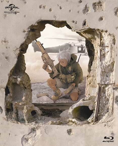 「ヨルムンガンド」Blu-ray BOXのパッケージ。(c)2012 高橋慶太郎・小学館/ヨルムンガンド製作委員会