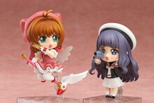 さくらのねんどろいどと並べた様子。(c)CLAMP・ShigatsuTsuitachi　CO.,LTD.／講談社