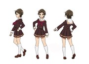 加藤葉月の設定画。(c)武田綾乃・宝島社／『響け！』製作委員会