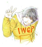 きたがわ翔が描いた「池袋ウエストゲートパーク」の主人公マコト。