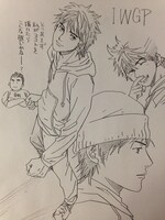 きたがわ翔が描いた「池袋ウエストゲートパーク」の主人公マコト。