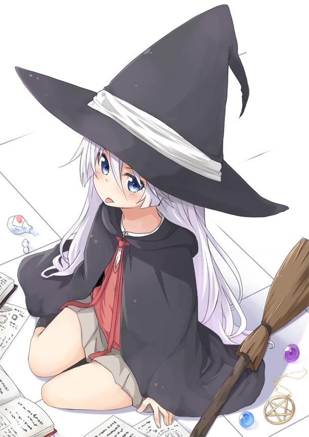 椋木ななつ「無邪気な魔女と僕の日常」カット。