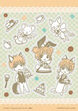 E賞：デコレーションステッカーセット（全2種）(c)CLAMP・ShigatsuTsuitachi CO.,LTD./講談社