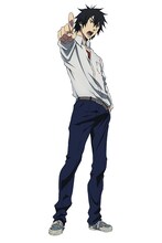 麻生羽呂原作による「今際の国のアリス」OVAのカット。