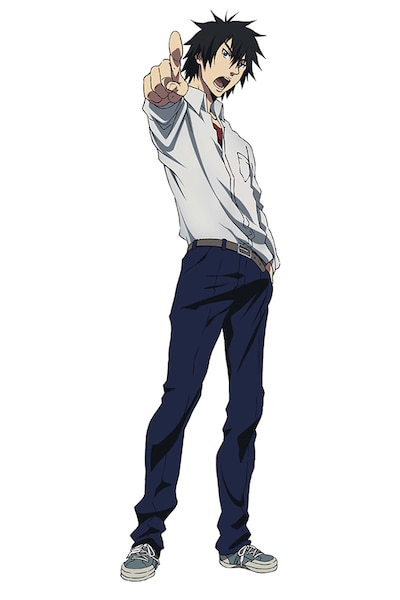 麻生羽呂原作による「今際の国のアリス」OVAのカット。