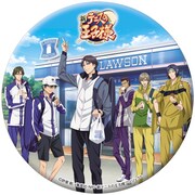 C賞「描き下ろし缶バッジ」(c)許斐 剛／集英社・NAS・新テニスの王子様プロジェクト