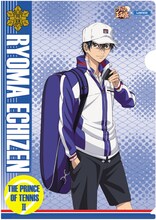 「新テニスの王子様オリジナルクリアファイル」（越前リョーマ）(c)許斐 剛／集英社・NAS・新テニスの王子様プロジェクト
