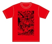ゲッター魂（ガッツ）Tシャツ [Bタイプ]（レッド）