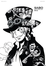 H賞：クリアポスターの1種。(c)尾田栄一郎／集英社・フジテレビ・東映アニメーション