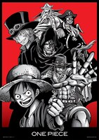 H賞：クリアポスターの1種。(c)尾田栄一郎／集英社・フジテレビ・東映アニメーション