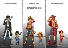 H賞：クリアポスターの1種。(c)尾田栄一郎／集英社・フジテレビ・東映アニメーション