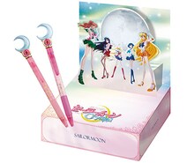 ダブルチャンスキャンペーン：美少女戦士セーラームーンCrystal ムーンスティックボールペン&シャープペンセット (c)武内直子・PNP・東映アニメーション (c)Naoko Takeuchi