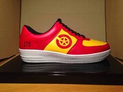 「弱虫ペダル PU レザー スニーカー 総北カラー / 巻島モデル」