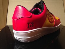 「弱虫ペダル PU レザー スニーカー 総北カラー / 巻島モデル」