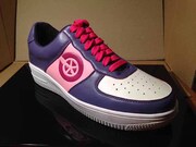 「弱虫ペダル PU レザー スニーカー 京都伏見カラー / 御堂筋モデル」