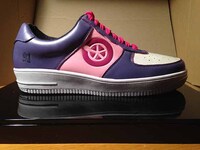 「弱虫ペダル PU レザー スニーカー 京都伏見カラー / 御堂筋モデル」