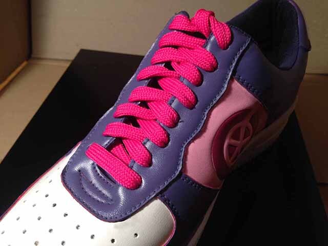 弱虫ペダル PU レザー スニーカー 京都伏見カラー / 御堂筋モデル