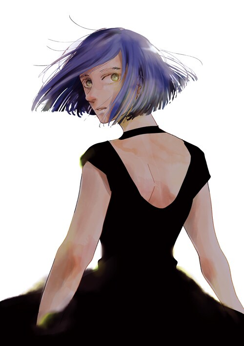 ヤマシタトモコの新シリーズ「WHITE NOTE PAD」カット。