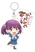 「【アニまるっ！限定】幸腹グラフィティ／SDアクリルキーホルダー3種セット」の1種。(c)川井マコト・芳文社／幸腹グラフィティ製作委員会