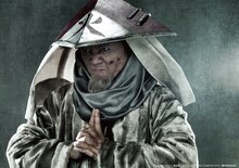 三代目火影に扮した平川和宏。(c)岸本斉史 スコット／集英社 (c)ライブ・スペクタクル「NARUTO-ナルト-」製作委員会2015