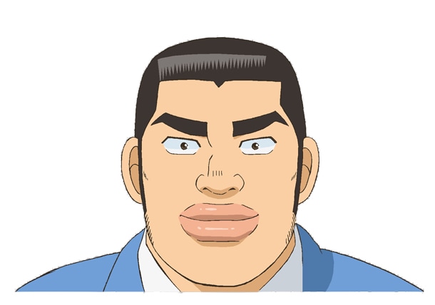 剛田猛男の設定画。(c)アルコ・河原和音／集英社・「俺物語!!」製作委員会