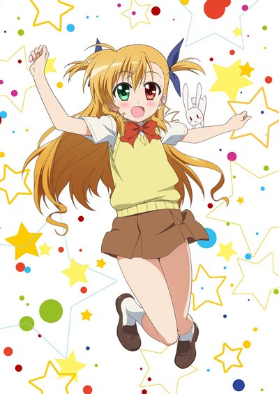 TVアニメ「魔法少女リリカルなのはViVid」より高町ヴィヴィオのビジュアル。