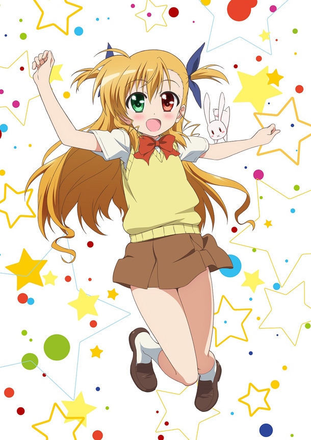 TVアニメ「魔法少女リリカルなのはViVid」より高町ヴィヴィオのビジュアル。