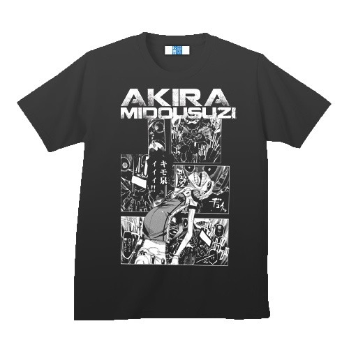 「弱虫ペダル インパクトシーン Ｔシャツ 京都伏見 / 御堂筋翔」ブラック